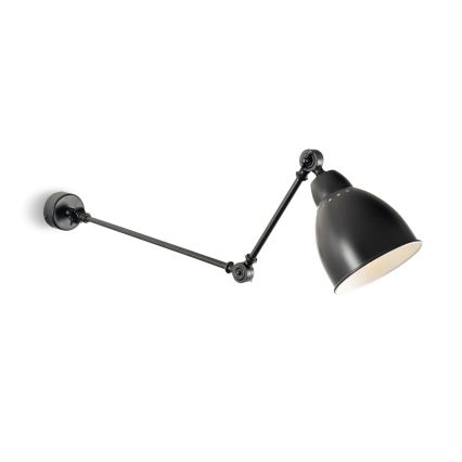 BRILAGI - Wandleuchte QUILL 1xE27/40W/230V 83 cm schwarz