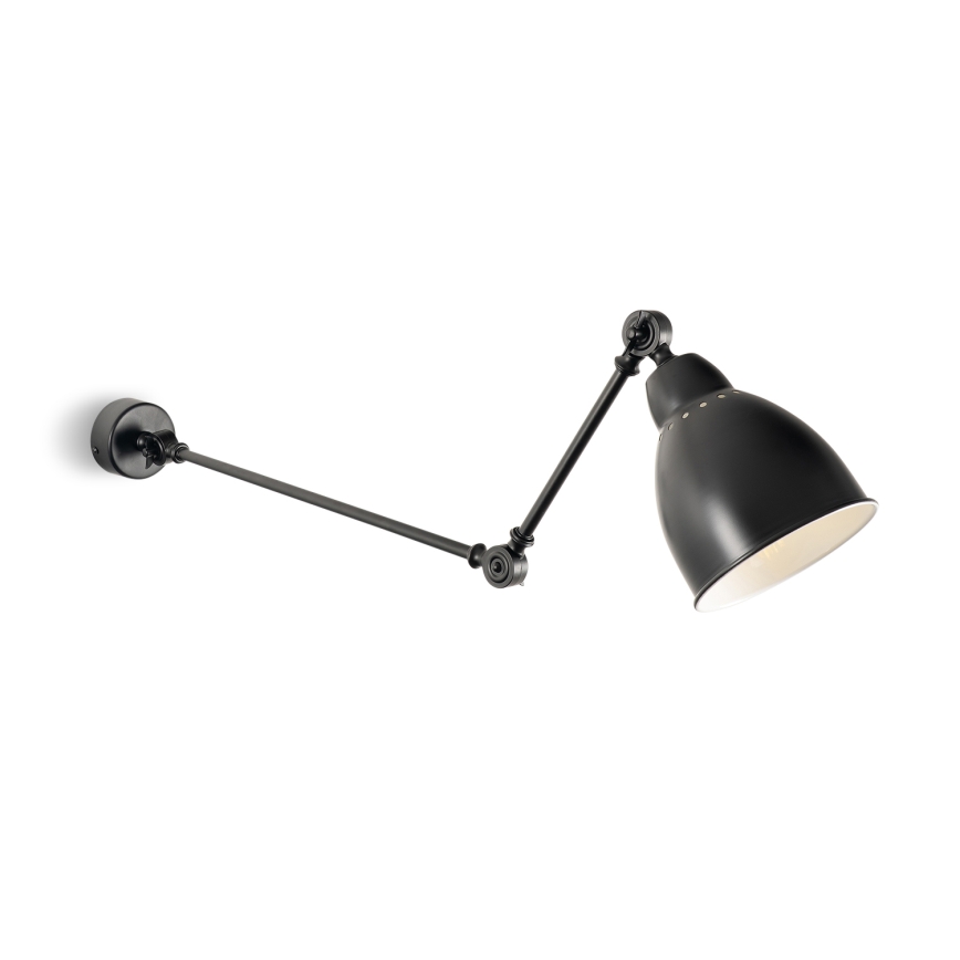 BRILAGI - Wandleuchte QUILL 1xE27/40W/230V 83 cm schwarz
