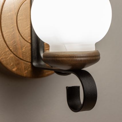 Brilagi - Wandleuchte ROATA APLICA 1xE14/40W/230V Buche/Walnuss