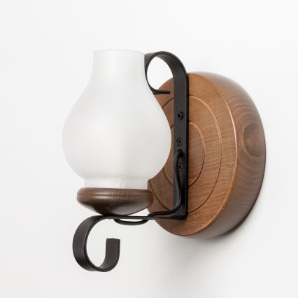 Brilagi - Wandleuchte ROATA APLICA 1xE14/40W/230V Buche/Walnuss