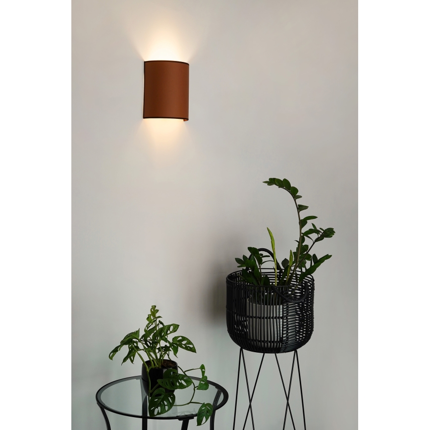 Brilagi - Wandleuchte SEMI 1xE27/15W/230V braun