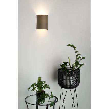 Brilagi - Wandleuchte SEMI 1xE27/15W/230V braun