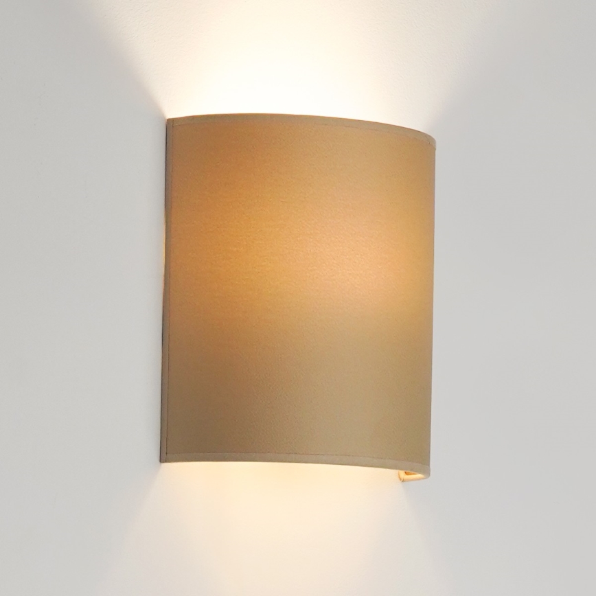 Brilagi - Wandleuchte SEMI 1xE27/15W/230V d 20 cm beige