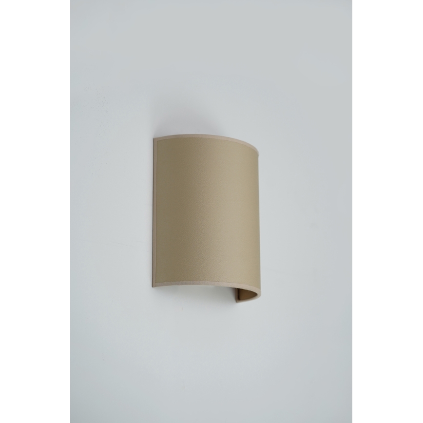 Brilagi - Wandleuchte SEMI 1xE27/15W/230V d 20 cm beige