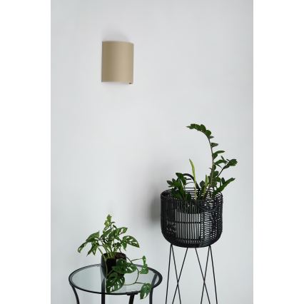 Brilagi - Wandleuchte SEMI 1xE27/15W/230V d 20 cm beige