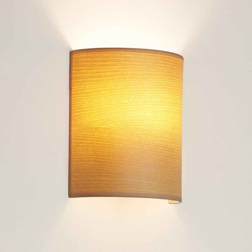 Brilagi - Wandleuchte SEMI 1xE27/15W/230V d 20 cm beige