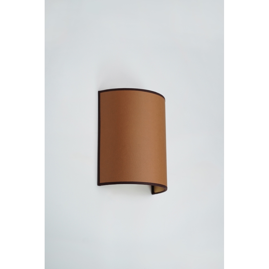 Brilagi - Wandleuchte SEMI 1xE27/15W/230V d 20 cm braun