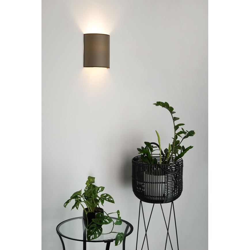 Brilagi - Wandleuchte SEMI 1xE27/15W/230V d 20 cm braun