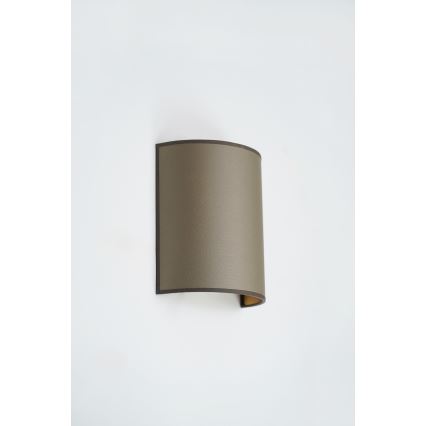 Brilagi - Wandleuchte SEMI 1xE27/15W/230V d 20 cm braun