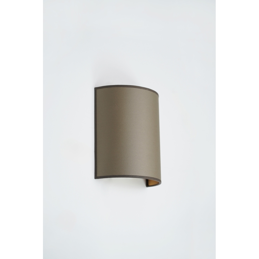 Brilagi - Wandleuchte SEMI 1xE27/15W/230V d 20 cm braun