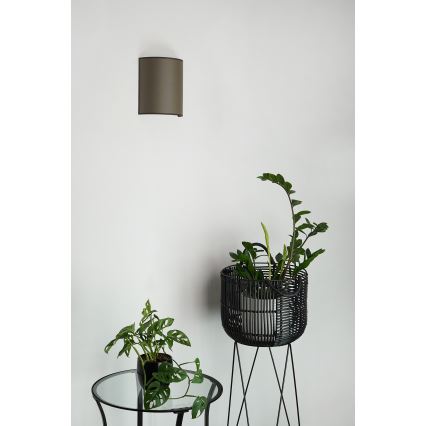 Brilagi - Wandleuchte SEMI 1xE27/15W/230V d 20 cm braun