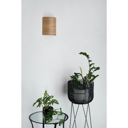 Brilagi - Wandleuchte SEMI 1xE27/15W/230V d 20 cm braun