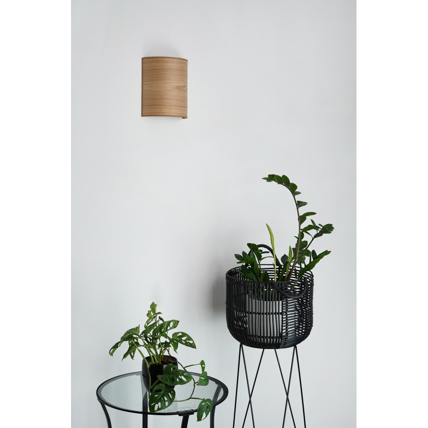 Brilagi - Wandleuchte SEMI 1xE27/15W/230V d 20 cm braun