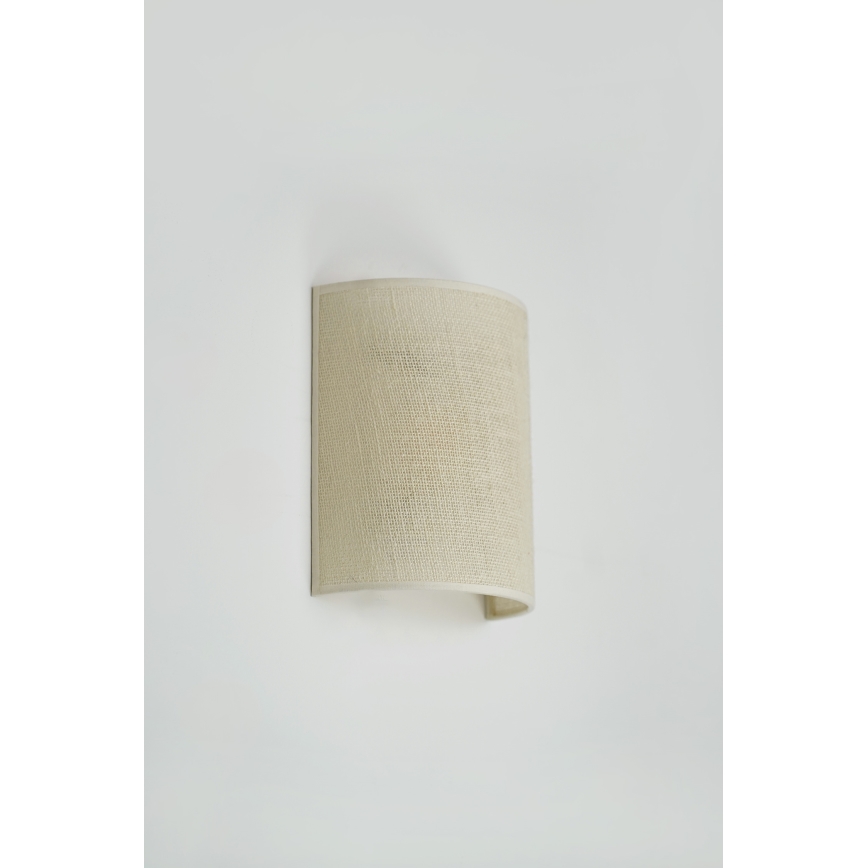 Brilagi - Wandleuchte SEMI 1xE27/15W/230V d 20 cm cremefarben