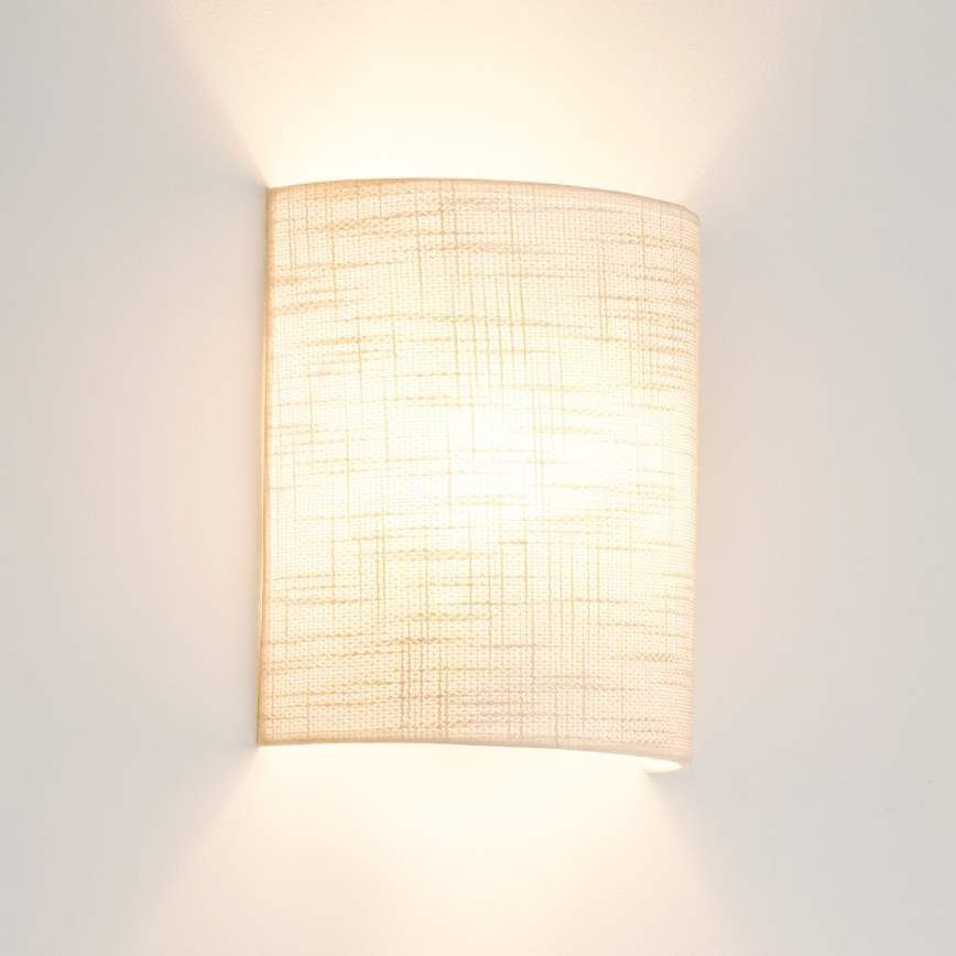Brilagi - Wandleuchte SEMI 1xE27/15W/230V d 20 cm grau