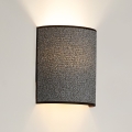 Brilagi - Wandleuchte SEMI 1xE27/15W/230V d 20 cm grau