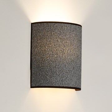 Brilagi - Wandleuchte SEMI 1xE27/15W/230V d 20 cm grau