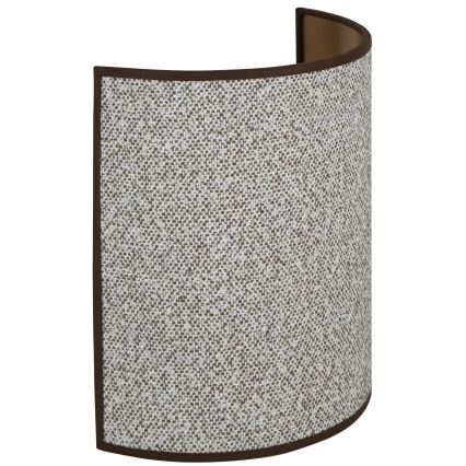 Brilagi - Wandleuchte SEMI 1xE27/15W/230V d 20 cm grau