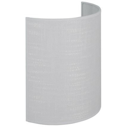 Brilagi - Wandleuchte SEMI 1xE27/15W/230V d 20 cm hellgrau