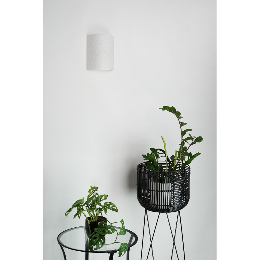 Brilagi - Wandleuchte SEMI 1xE27/15W/230V d 20 cm hellgrau