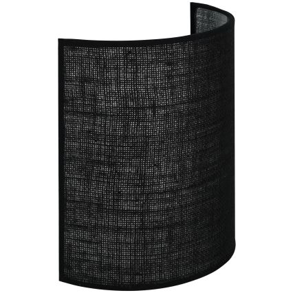 Brilagi - Wandleuchte SEMI 1xE27/15W/230V d 20 cm schwarz