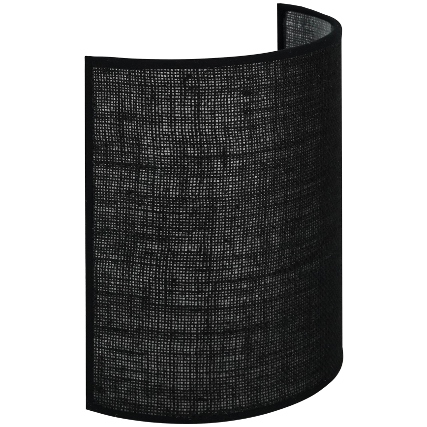 Brilagi - Wandleuchte SEMI 1xE27/15W/230V d 20 cm schwarz