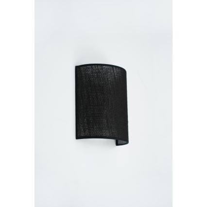 Brilagi - Wandleuchte SEMI 1xE27/15W/230V d 20 cm schwarz