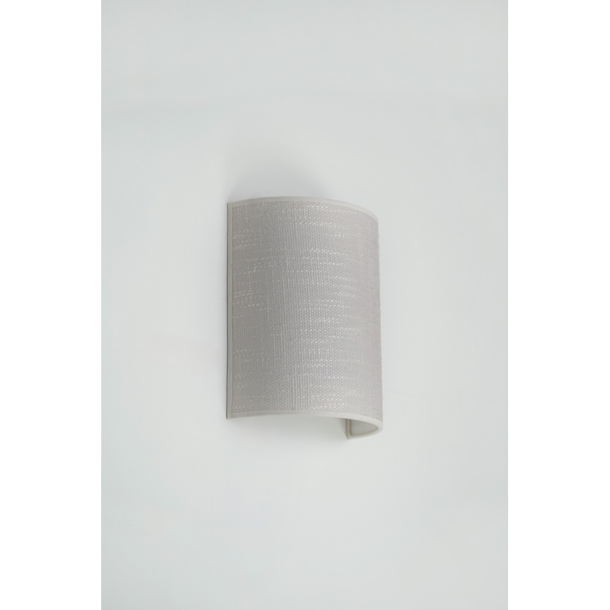 Brilagi - Wandleuchte SEMI 1xE27/15W/230V grau