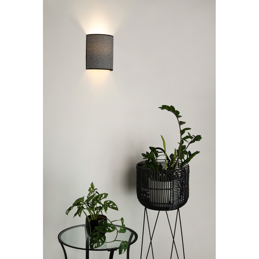 Brilagi - Wandleuchte SEMI 1xE27/15W/230V grau