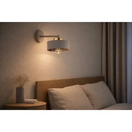 Brilagi - Wandleuchte SPRING 1xE27/60W/230V beige/gold