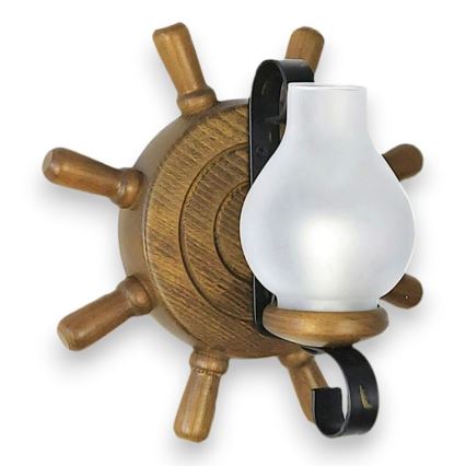 Brilagi - Wandleuchte TIMONA 1xE14/40W/230V Buche/Walnuss