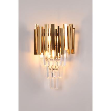 Brilagi - Wandleuchte VERVE 2xE14/40W/230V goldfarben