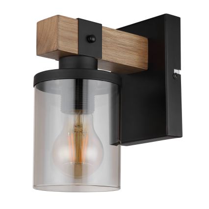 Brilagi - Wandleuchte VISTA 1xE27/60W/230V Eiche