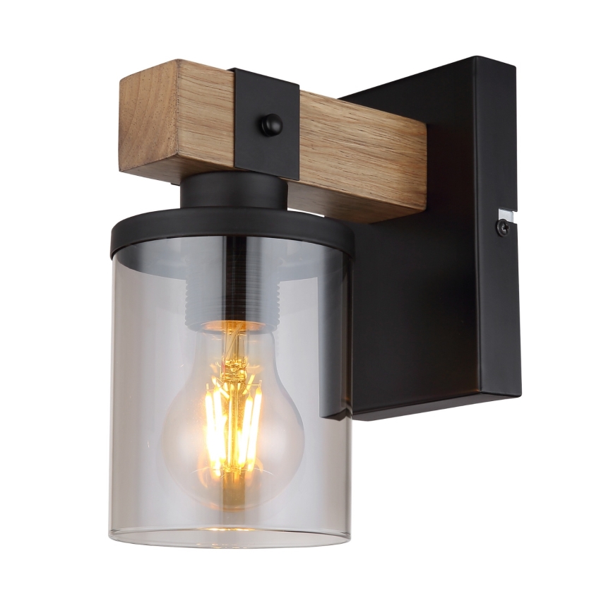 Brilagi - Wandleuchte VISTA 1xE27/60W/230V Eiche