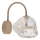 Brilagi - Wandleuchte VULCANO 1xG9/8W/230V beige/rauchfarbenes Beige