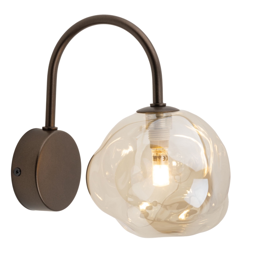 Brilagi - Wandleuchte VULCANO 1xG9/8W/230V Bronze/rauchbeige