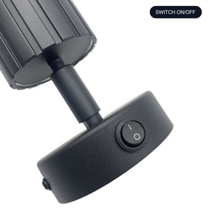 Brilagi - Wandspot CRISPINA 1xGU10/10W/230V schwarz