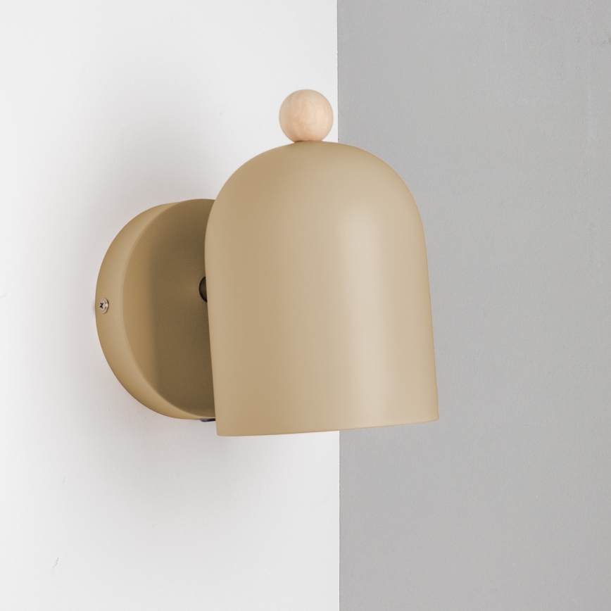 Brilagi - Wandspot GALLION 1xE27/15W/230V beige