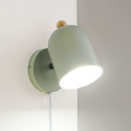 Brilagi - Wandspot GALLION 1xE27/15W/230V grün