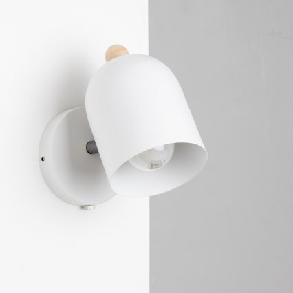 Brilagi - Wandspot GALLION 1xE27/15W/230V weiß