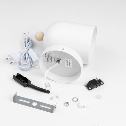 Brilagi - Wandspot GALLION 1xE27/15W/230V weiß