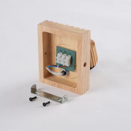 Brilagi - Wandspot HYGGE 1xE14/15W/230V Holz/rauchfarben