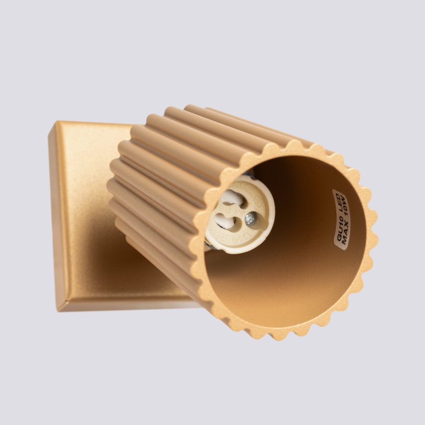 Brilagi - Wandstrahler CRESTO 1xGU10/10W/230V golden