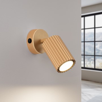 Brilagi - Wandstrahler CRESTO 1xGU10/10W/230V golden