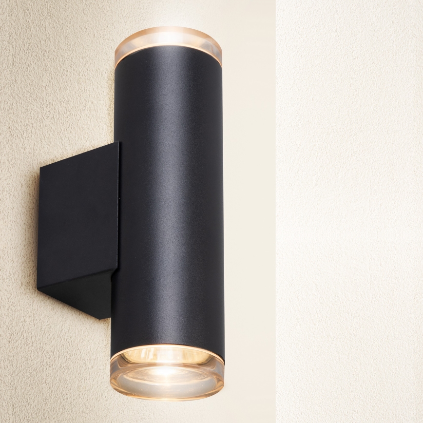 Brilagi - Wandstrahler für das Badezimmer SELE AQUA 4xGU10/30W/230V IP44 schwarz
