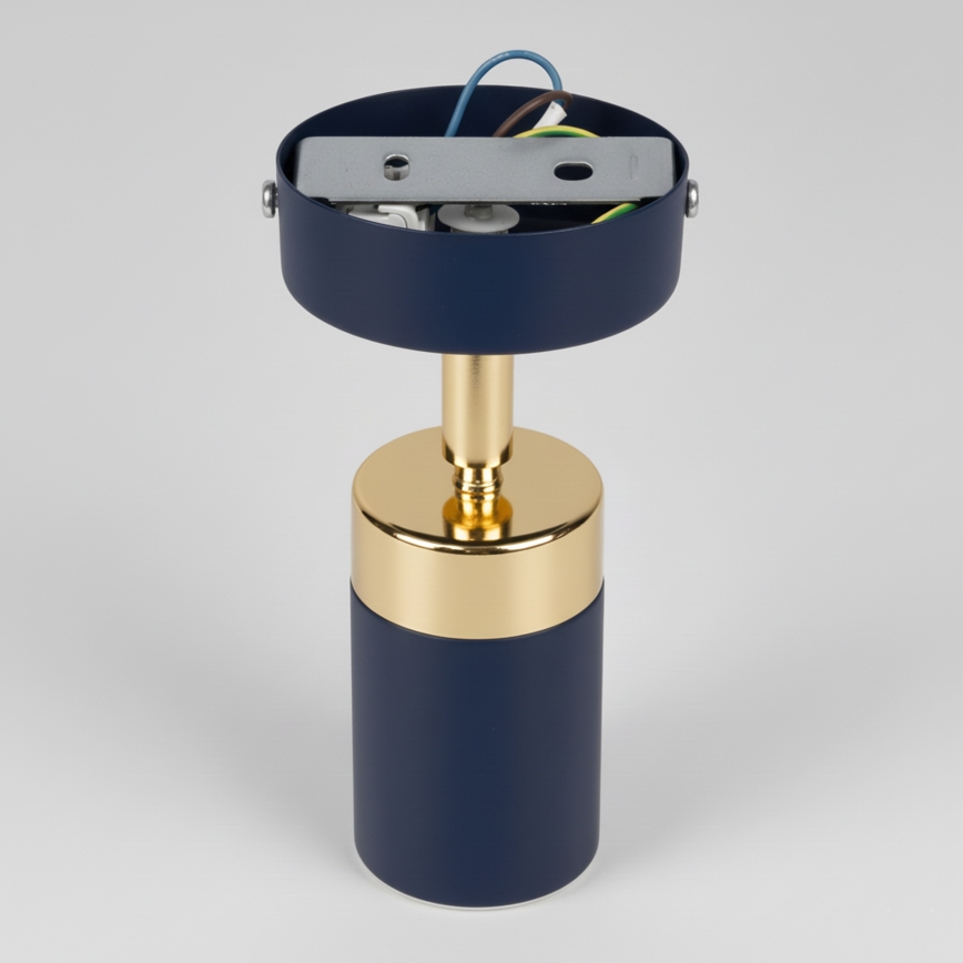 Brilagi - Wandstrahler POKER 1xGU10/25W/230V blau/golden