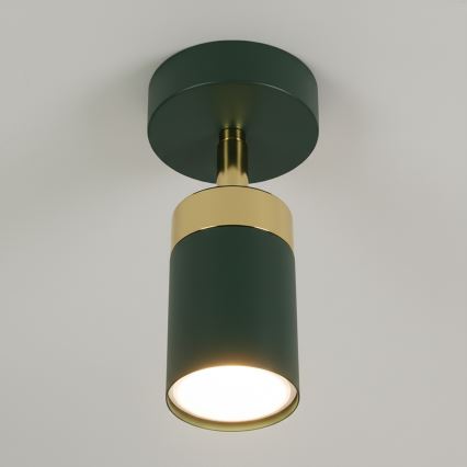 Brilagi - Wandstrahler POKER 1xGU10/25W/230V grün/golden