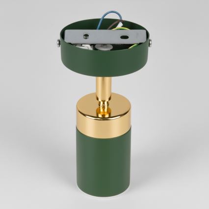 Brilagi - Wandstrahler POKER 1xGU10/25W/230V grün/golden