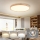 Brilagi - WOODROUND LED-Deckenleuchte, 70 W, 230 V, 3000/4000/6000 K, Ø 80 cm, Holz, CRI 90