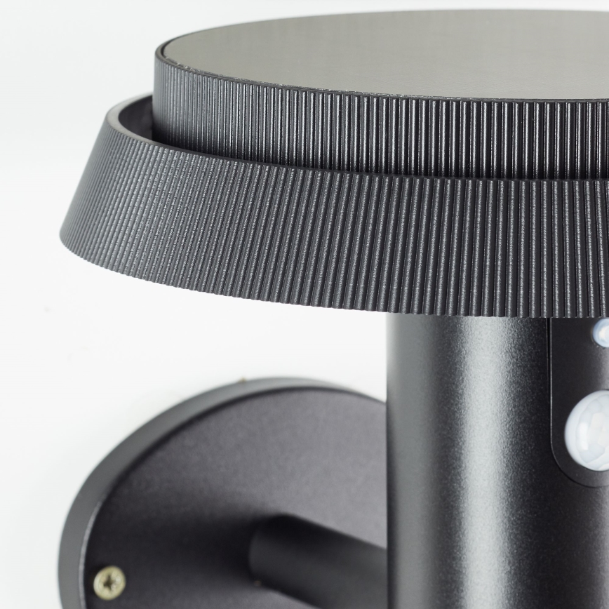 Brilliant - LED Solar-Wandleuchte mit Sensor ALVERO LED/4W/3,7V 2000 mAh IP44